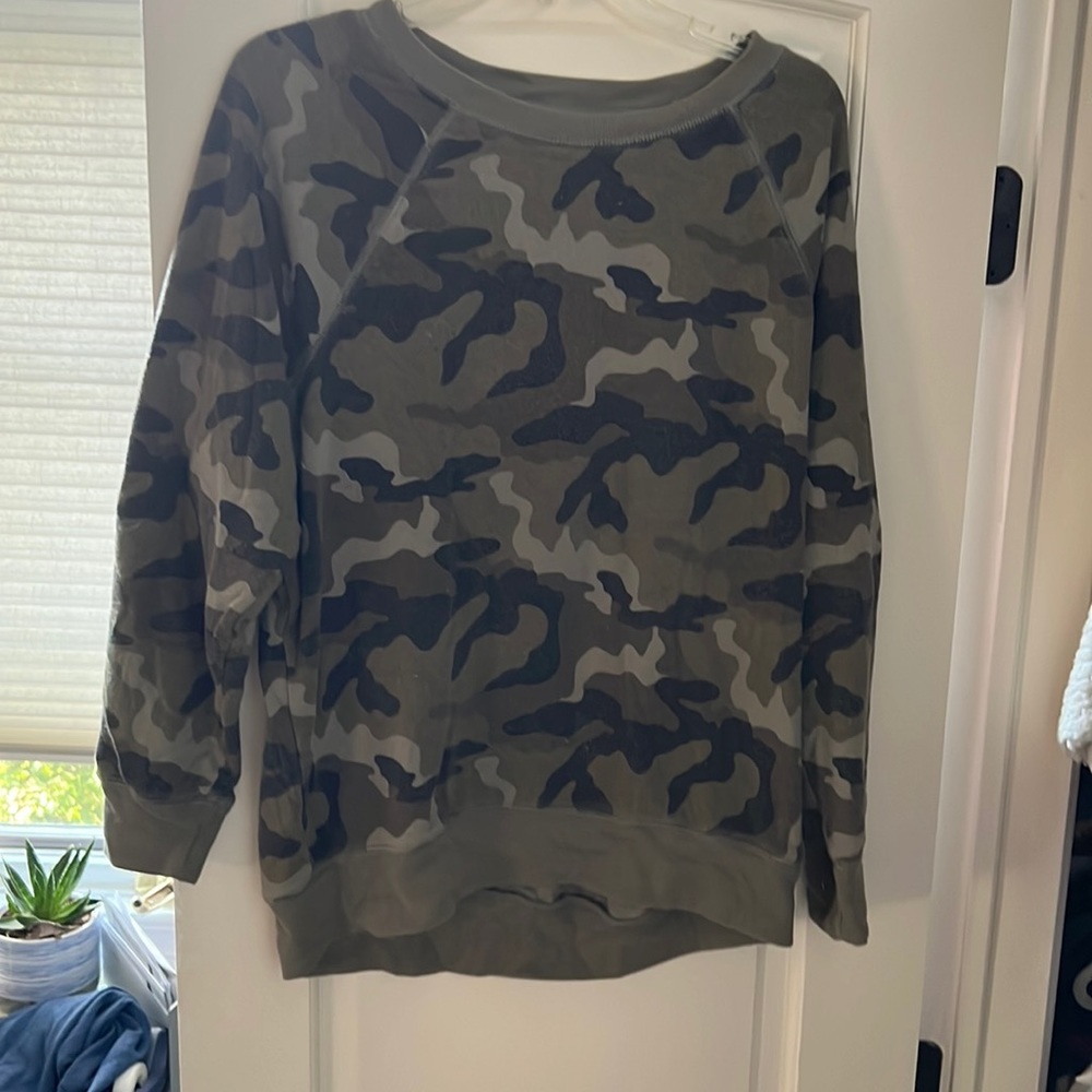 Mercian Eagle Camo Crewneck